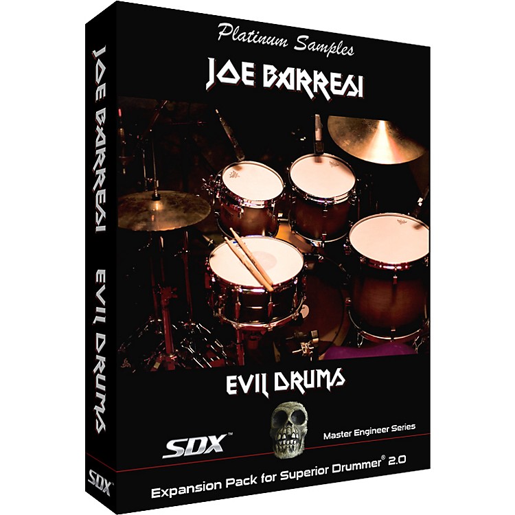 Platinum samples joe barresi evil drums sdx for mac